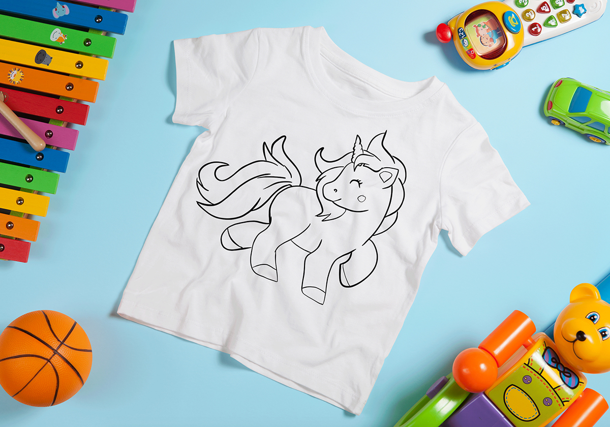 unicorn t shirt design preview