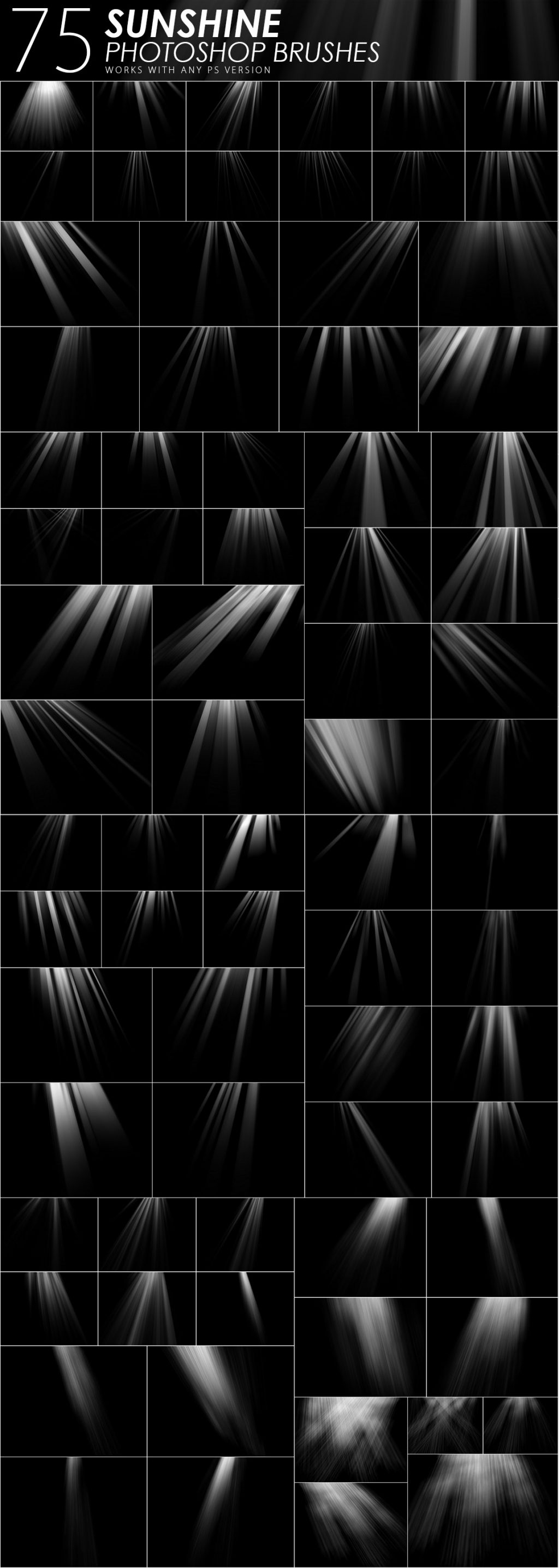 Sunshine photoshop brushes