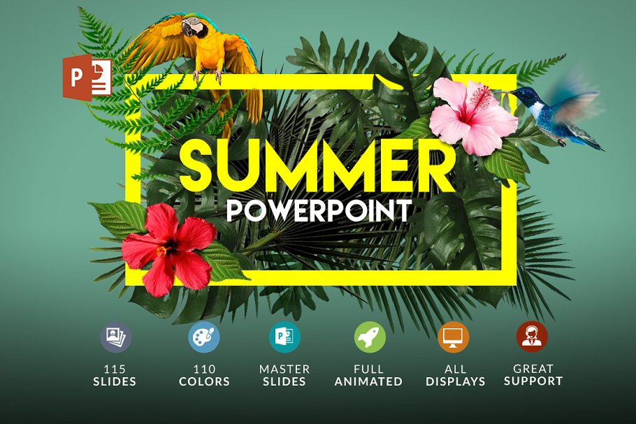 creative presentation template 34