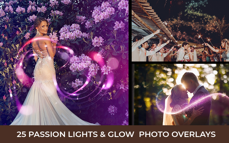 passion lights photo overlays