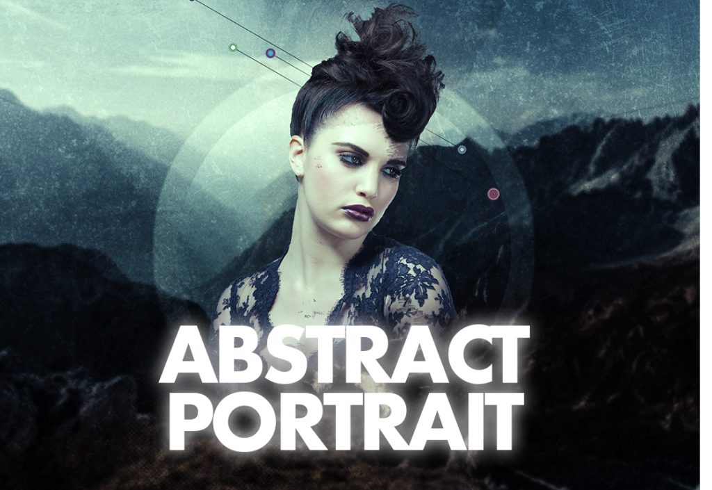 Abstract Portrait Photoshop Action

