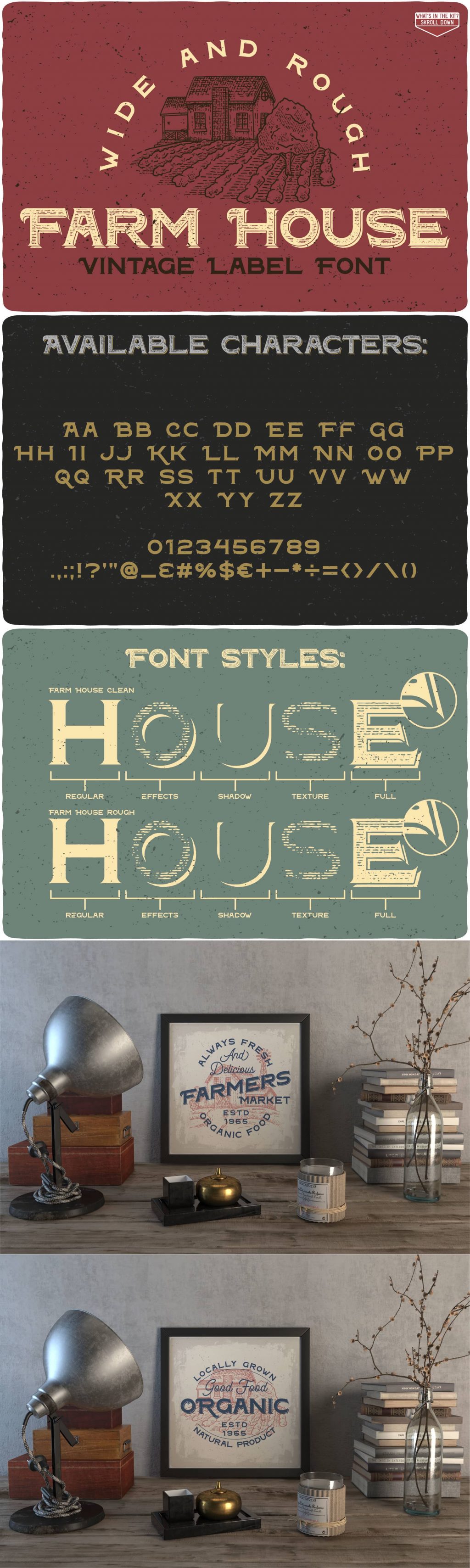 farm house font