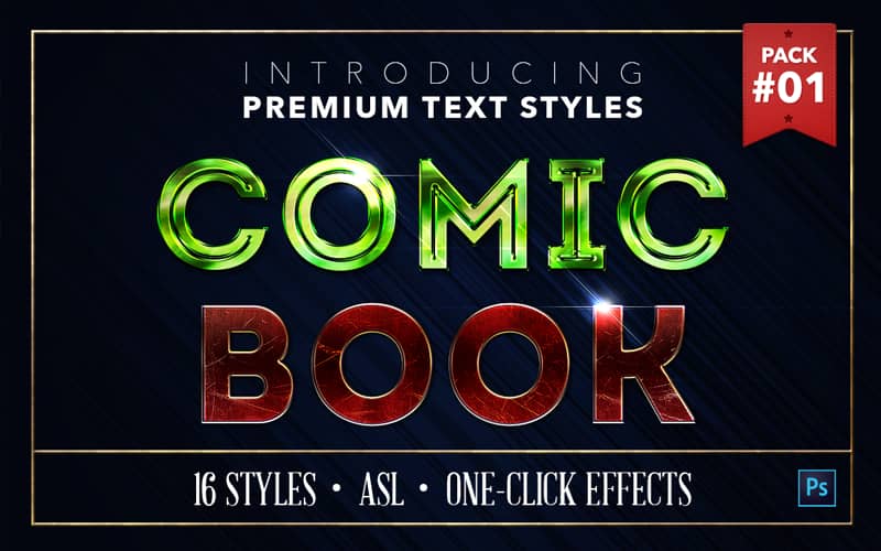 Comic Book Text Effects