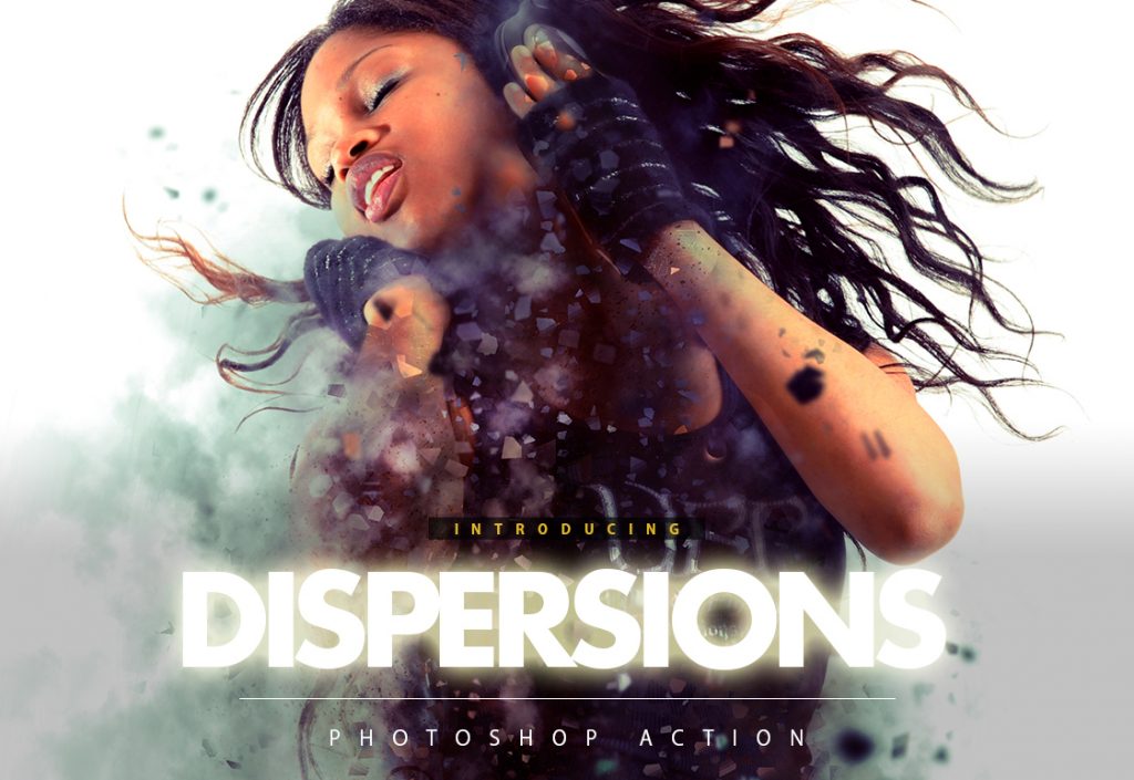 Dispersions Photoshop Action