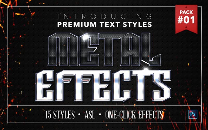 Metal Text Effects (