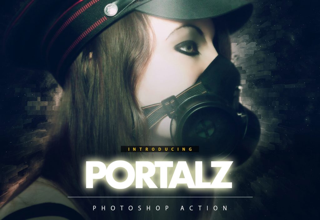 Portalz Photoshop Action