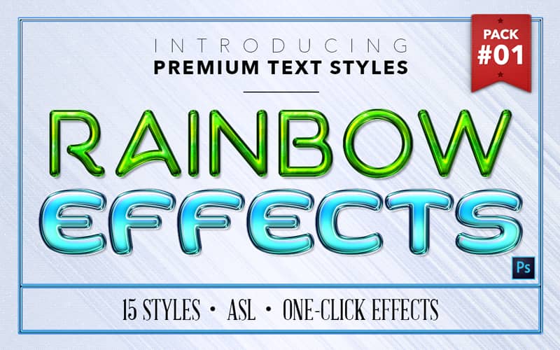 Rainbow Text Effects