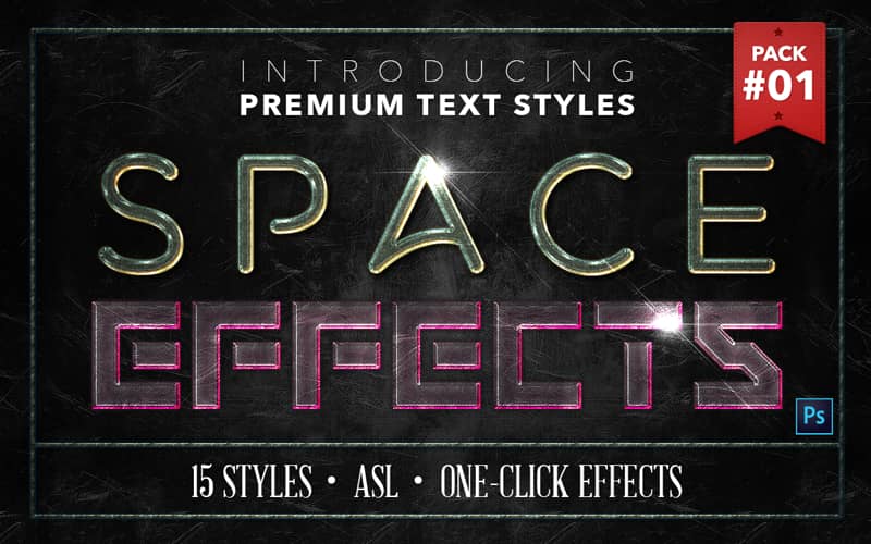 Space Text Effects