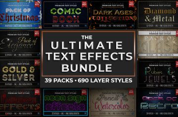 The Ultimate Text Effects Bundle