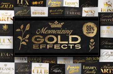 Gold effects bundle