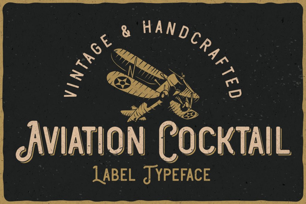 aviation coaktail font preview aviation coaktail font preview
