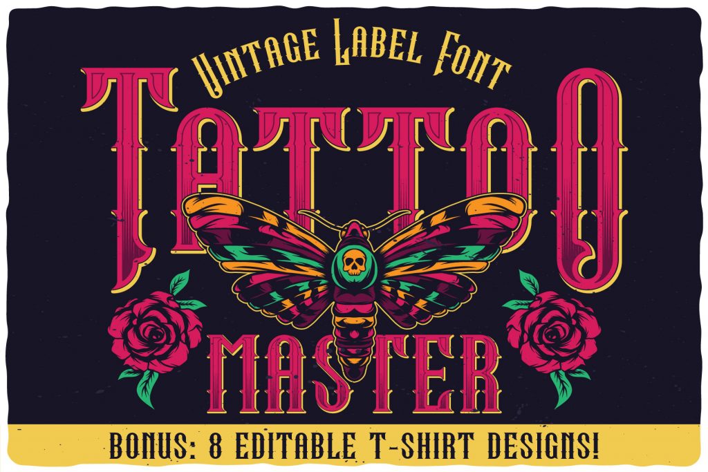 vintage label font preview vintage label font preview