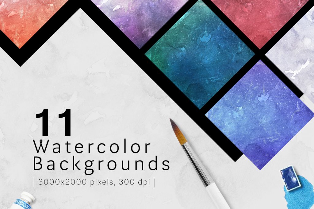 high-quality watercolor textures
