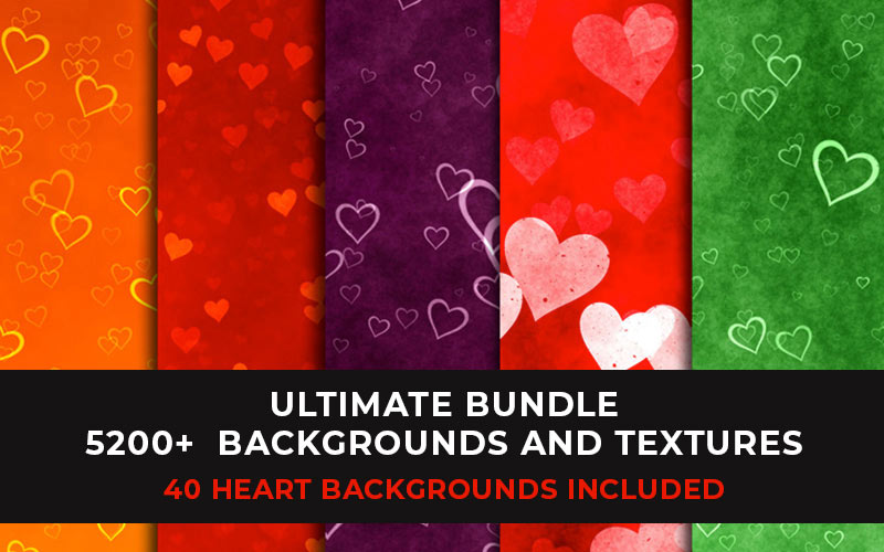 Ultimate Backgrounds And Textures Bundle: 5200+ Resources