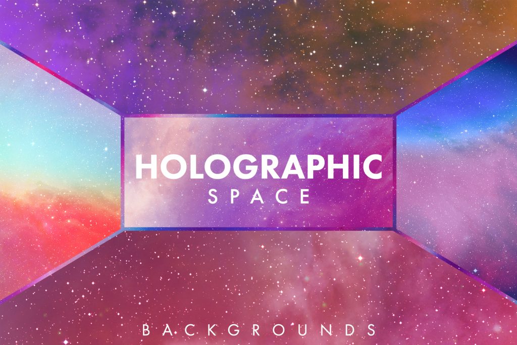 Holographic Space Backgrounds And Textures preview