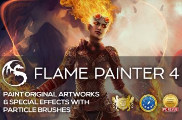 Flame Painter Banner