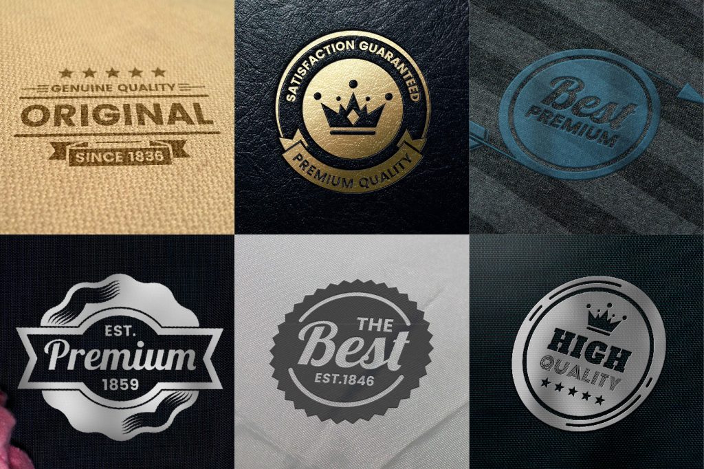 Preview Of A Vintage Badge Design Application