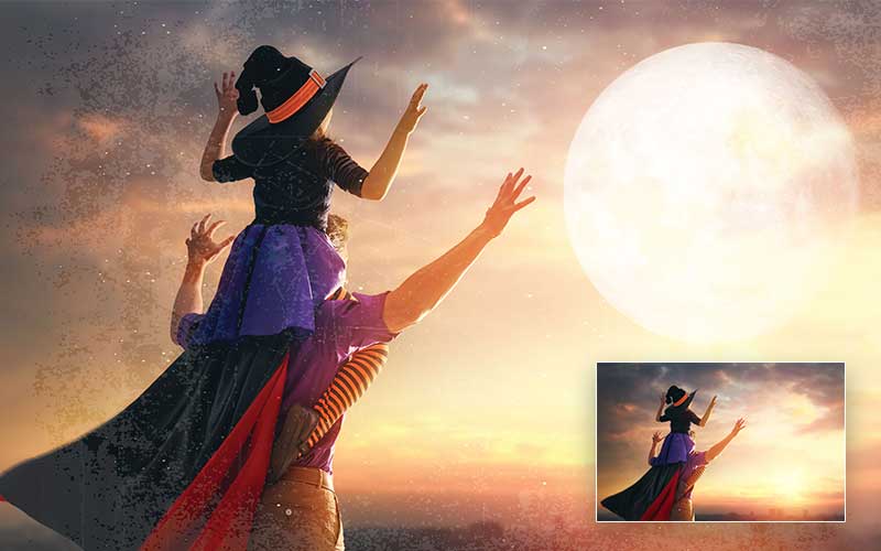 halloween overlay free