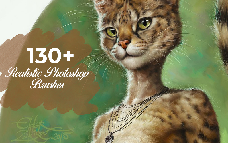 realistic photoshop brushes pack