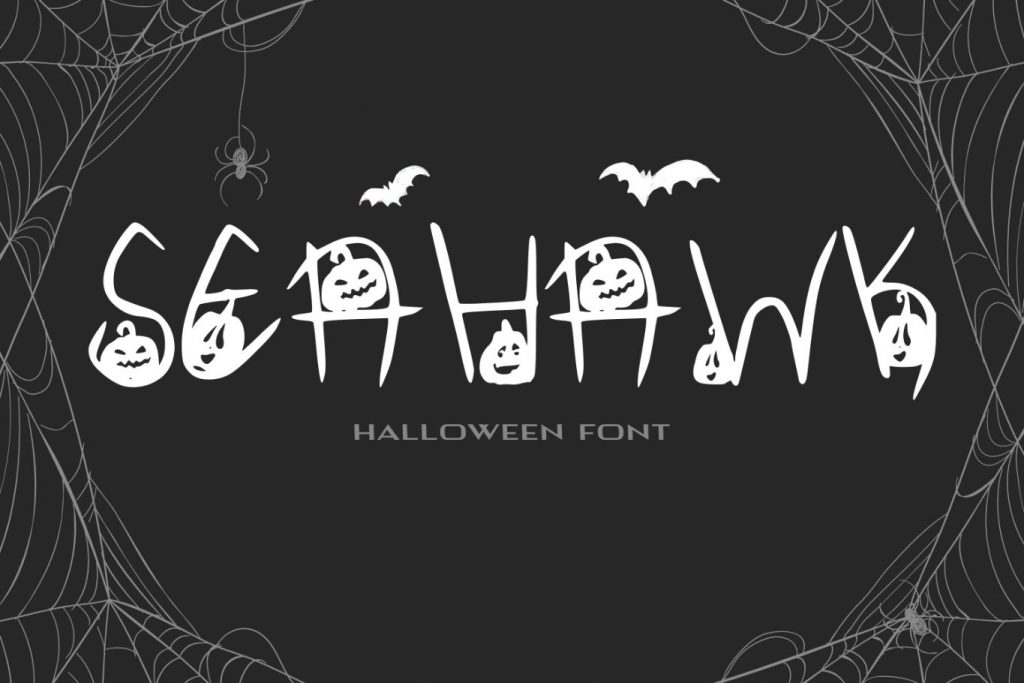 scary fonts