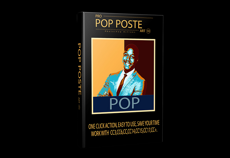 Pro Pop Poster Art Photoshop Actions