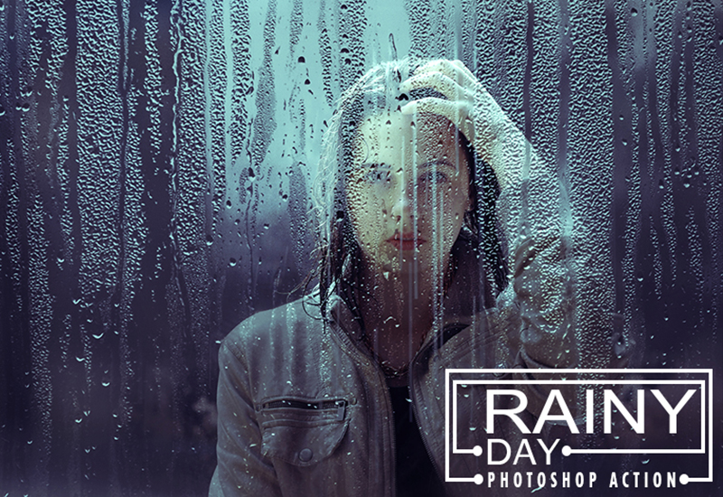 Rainy Day Photoshop Action