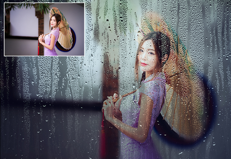 Rainy Day Photoshop Action Preview