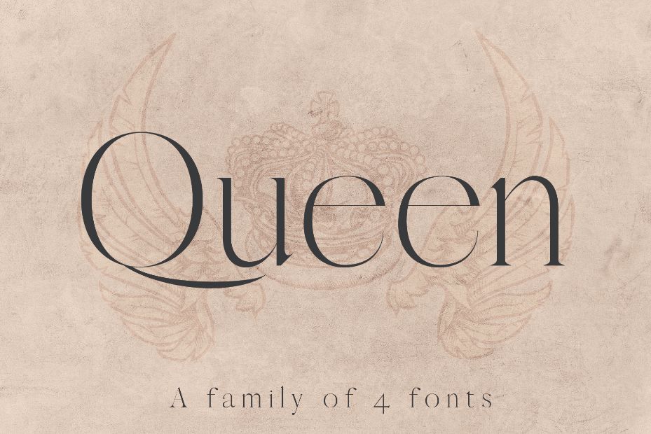 queen fonts previews