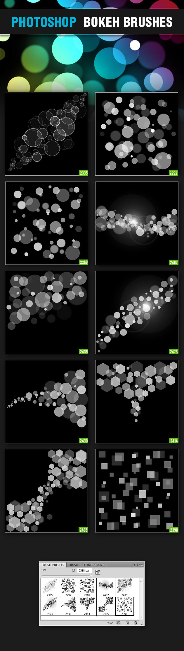 Bokeh Effect Bokeh Light Effect Brushes For Free Inkydeals