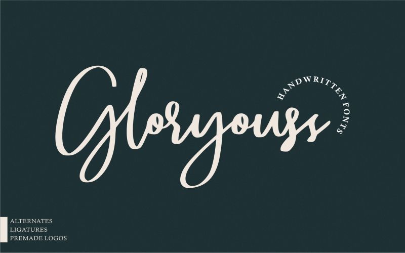 Gloryouss Font
