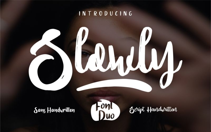 Slowly Font included in the mega fonts bundle
