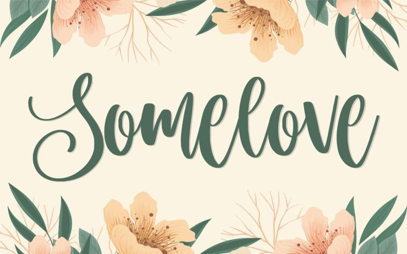 Somelove Font included in the mega fonts bundle
