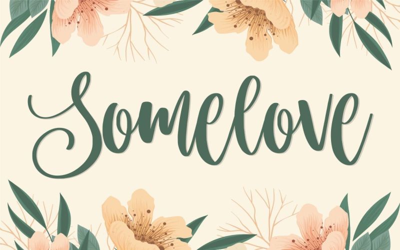 Somelove Font
