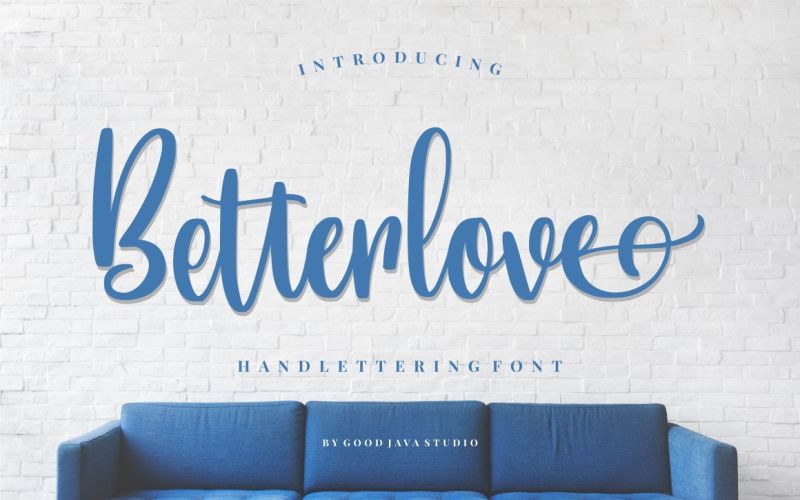 Betterlove Font included in the mega fonts bundle
