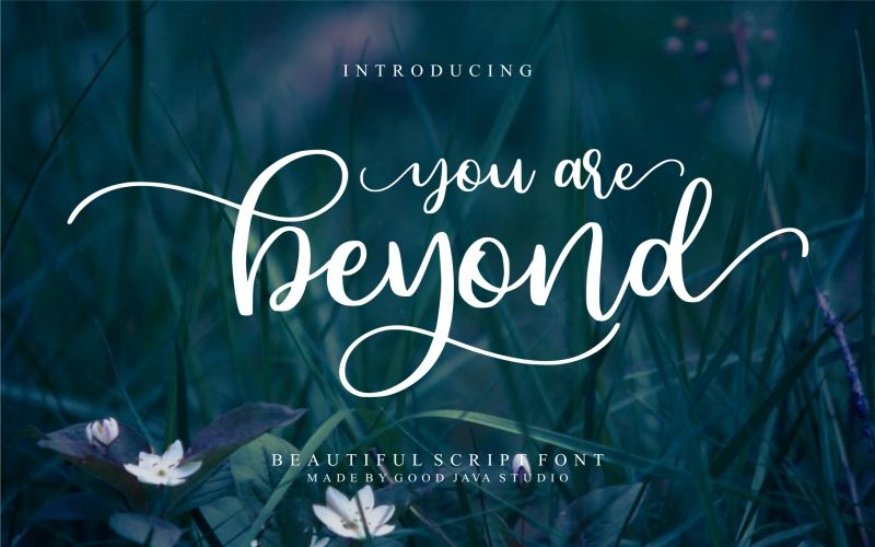 Beyond Font included in the mega fonts bundle
