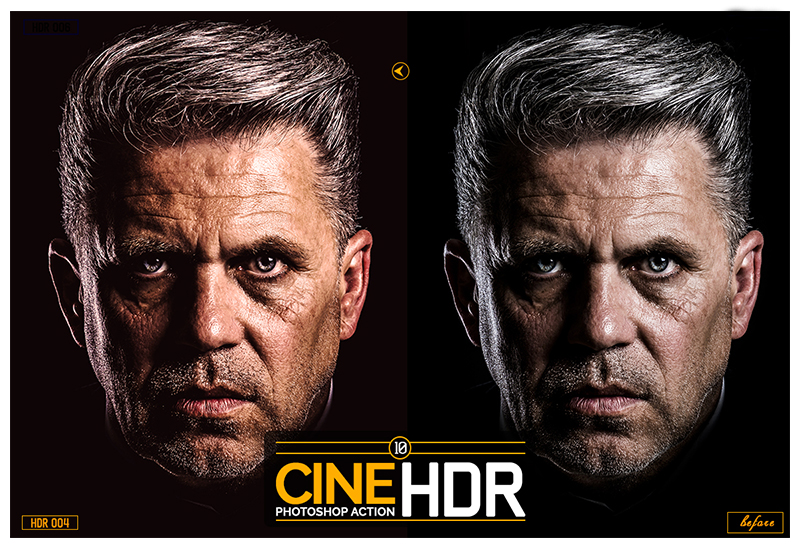 Cine HDR Photoshop Action
