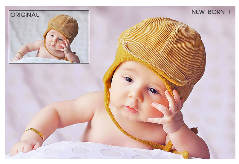 New Born Photoshop Action