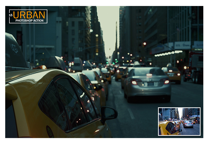 Urban Photoshop Action Preview