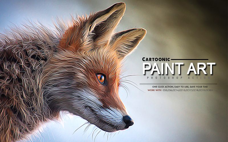 cartoonic paint art previews cartoonic paint art ps effect previews