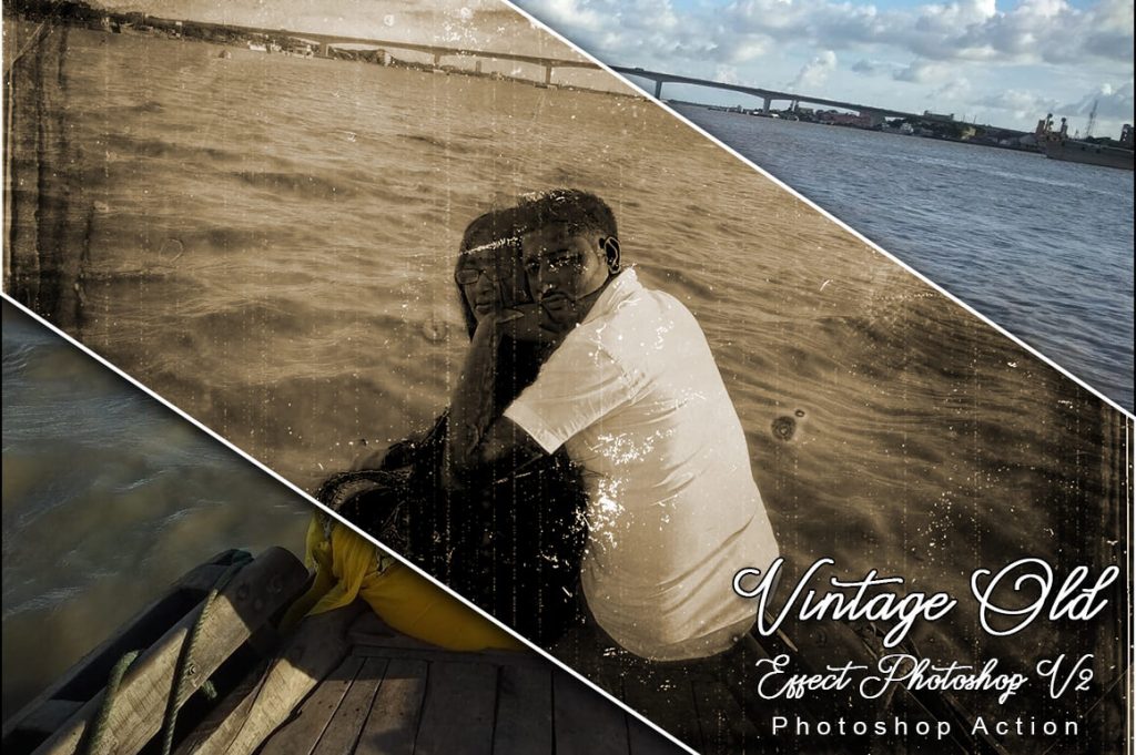 Vintage Old Photo Effect v2 Photoshop Action
