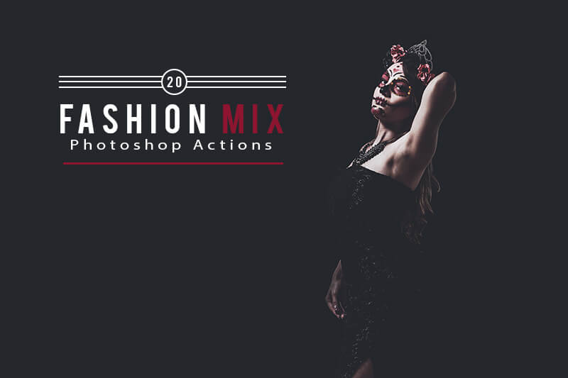 Fashion Mix Photoshop Actions Fashion Mix Photoshop Actions