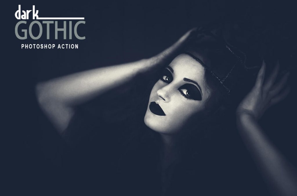 Dark Gothic Photoshop Action
