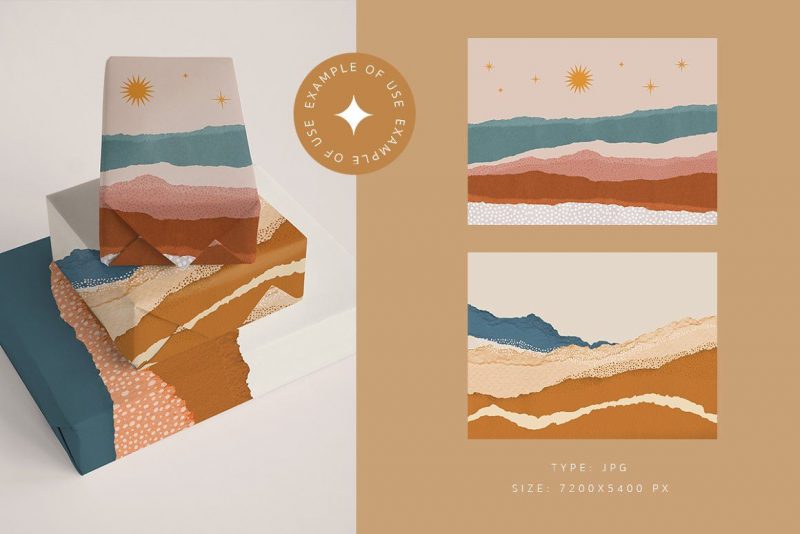 Abstract Paper Edges