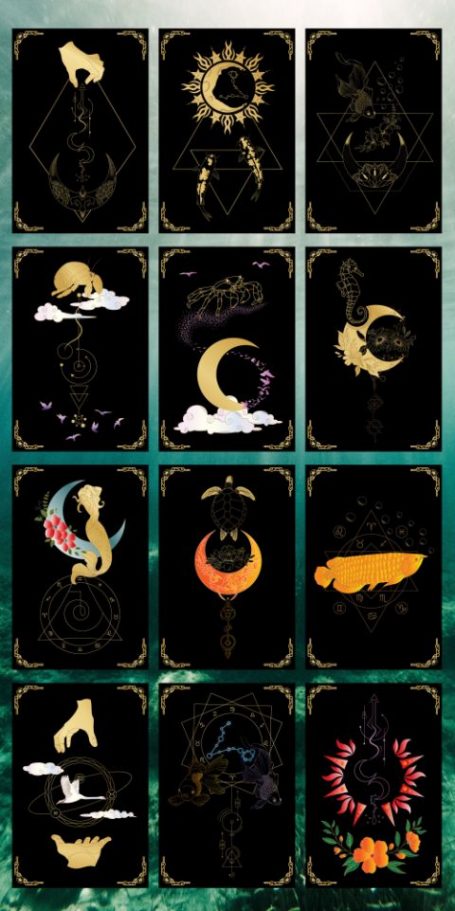 celestial elements - moon designs