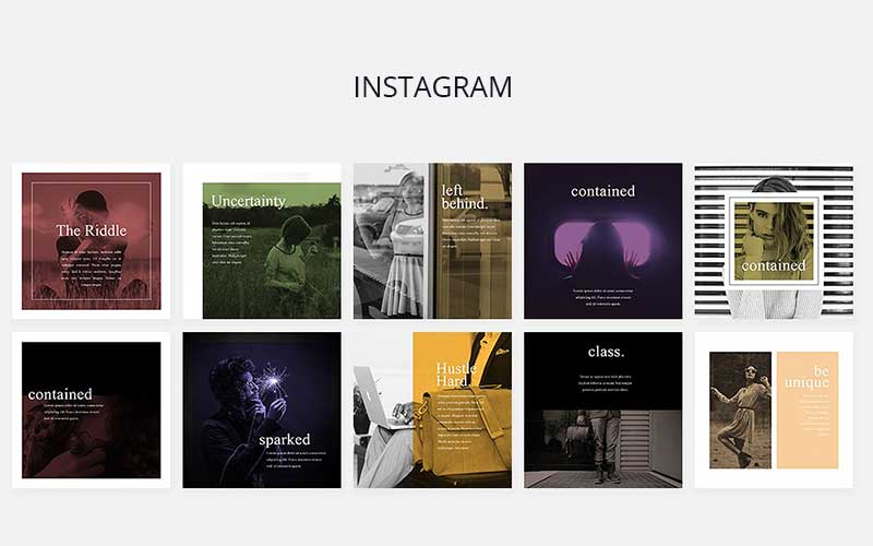 Social Media templates - instagram