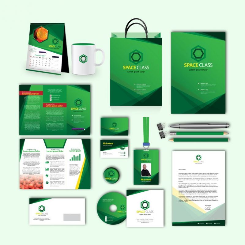 green  Print Design Templates preview