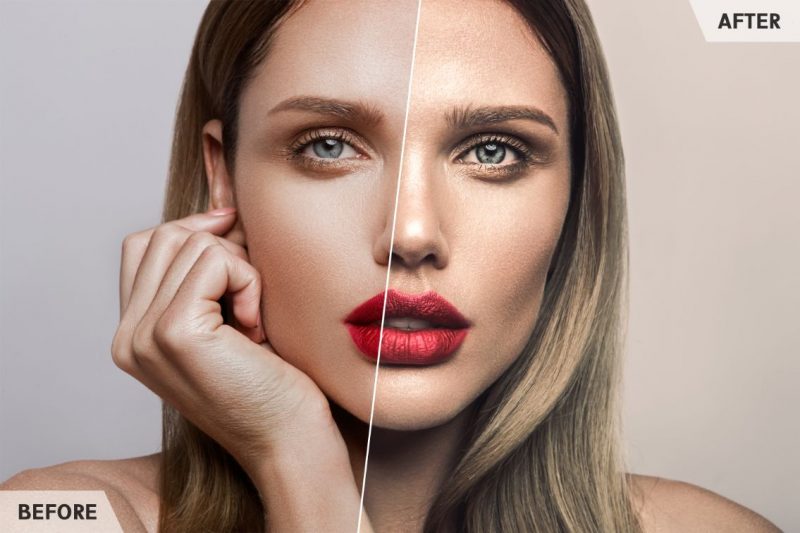 skin retouching