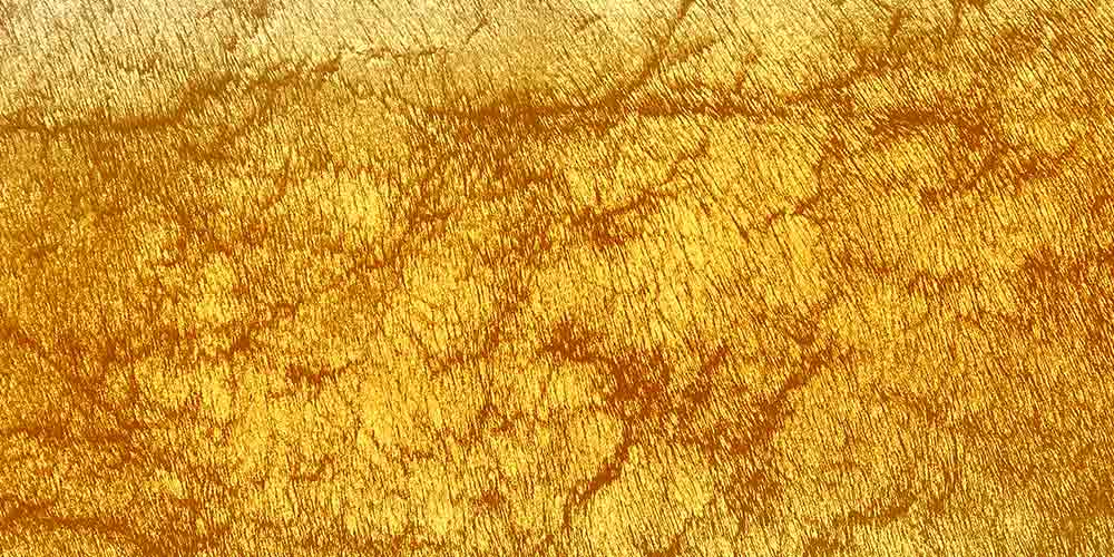 red patterns on gold background
