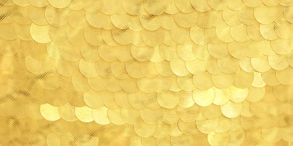Scaly gold background