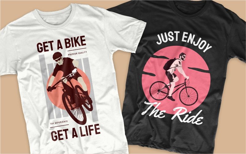 cycling tshirt design